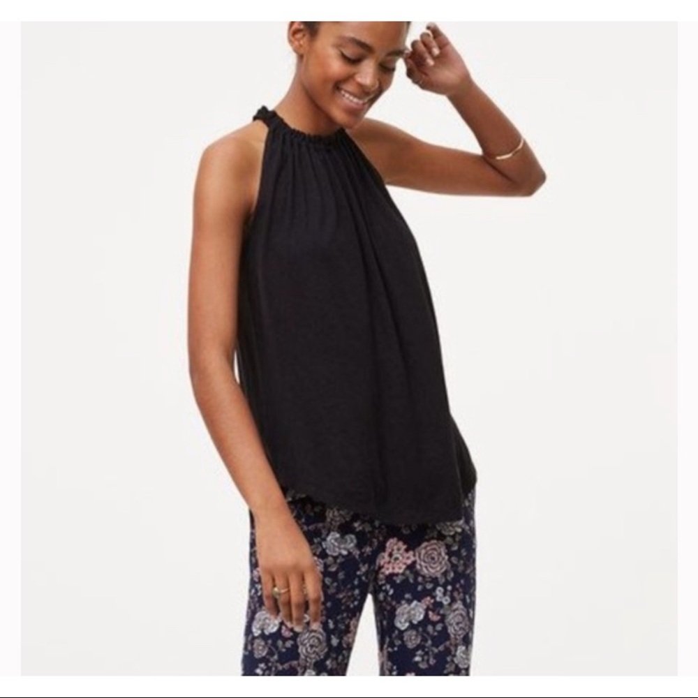 Loft gathered neck halter